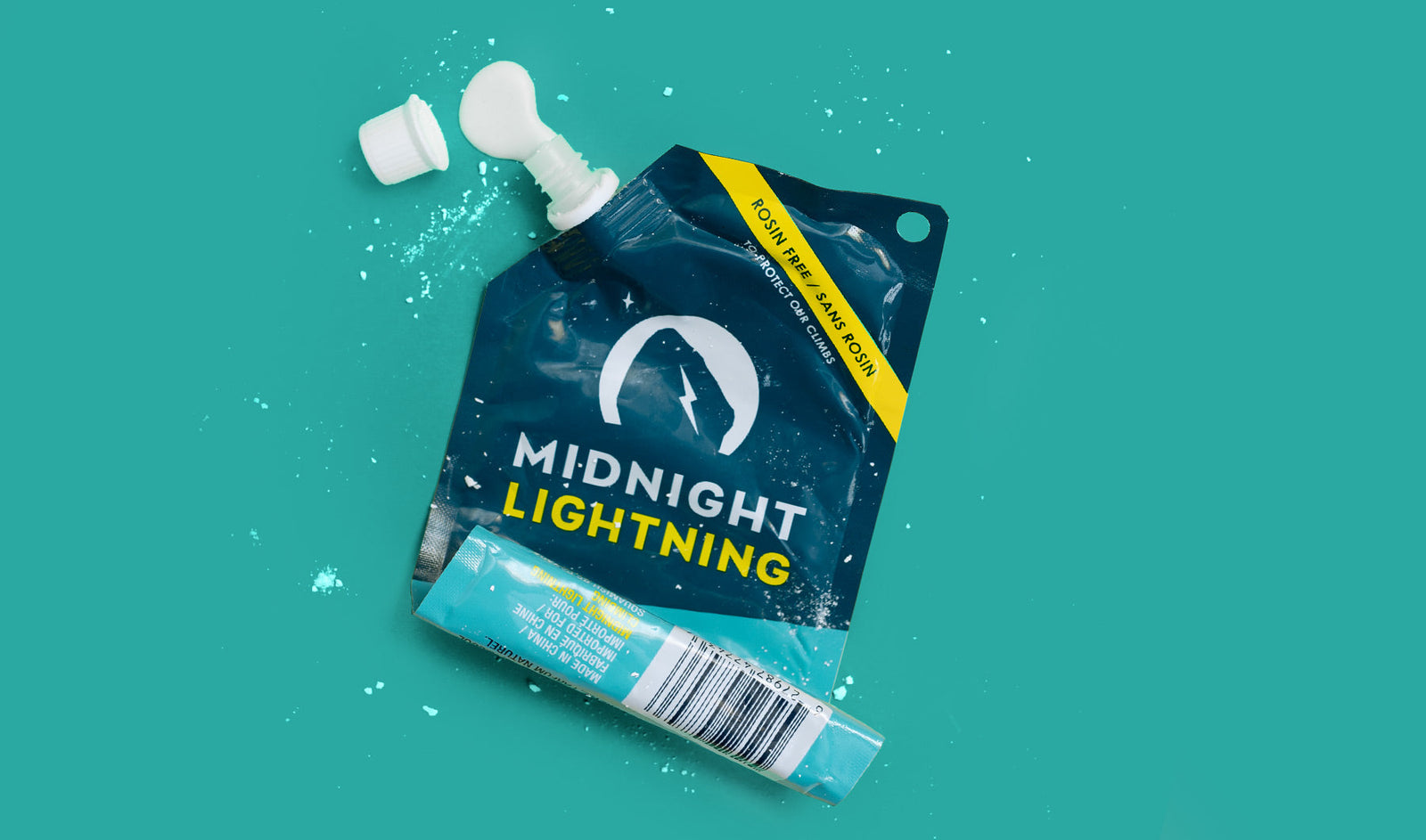 Pouch vs. Bottle: Less plastic waste, less chalk spoilage, greater performance.