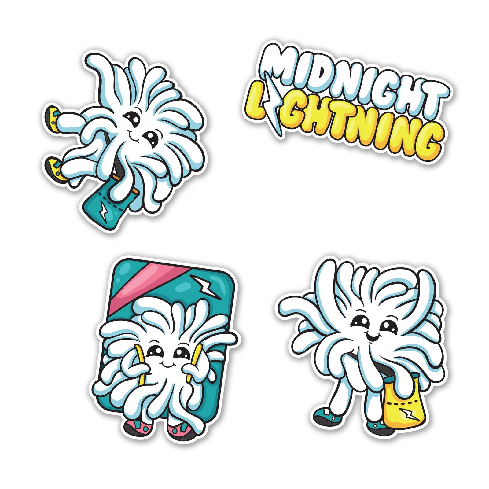 Chalktopus Sticker Sheet